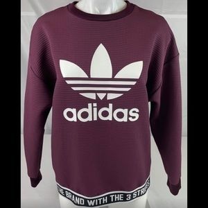 Women’s adidas Waffle Knit Thick Top Trefoil Logo